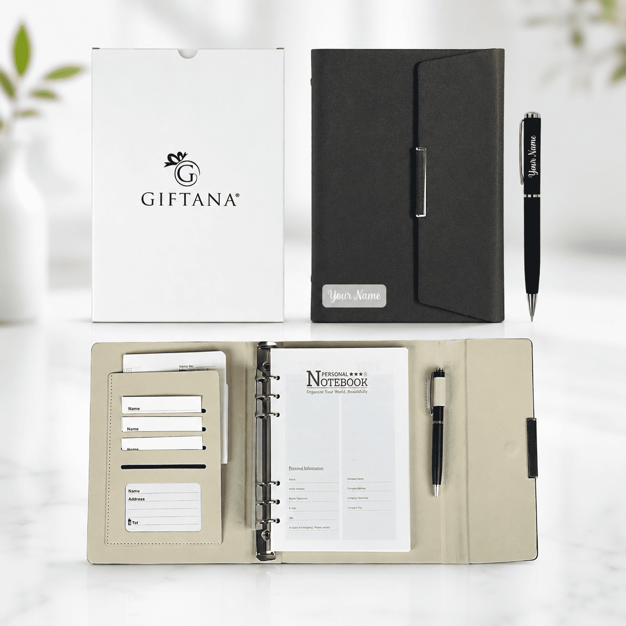 Professional Diary & Pen Gift Set for Corporate Gifting